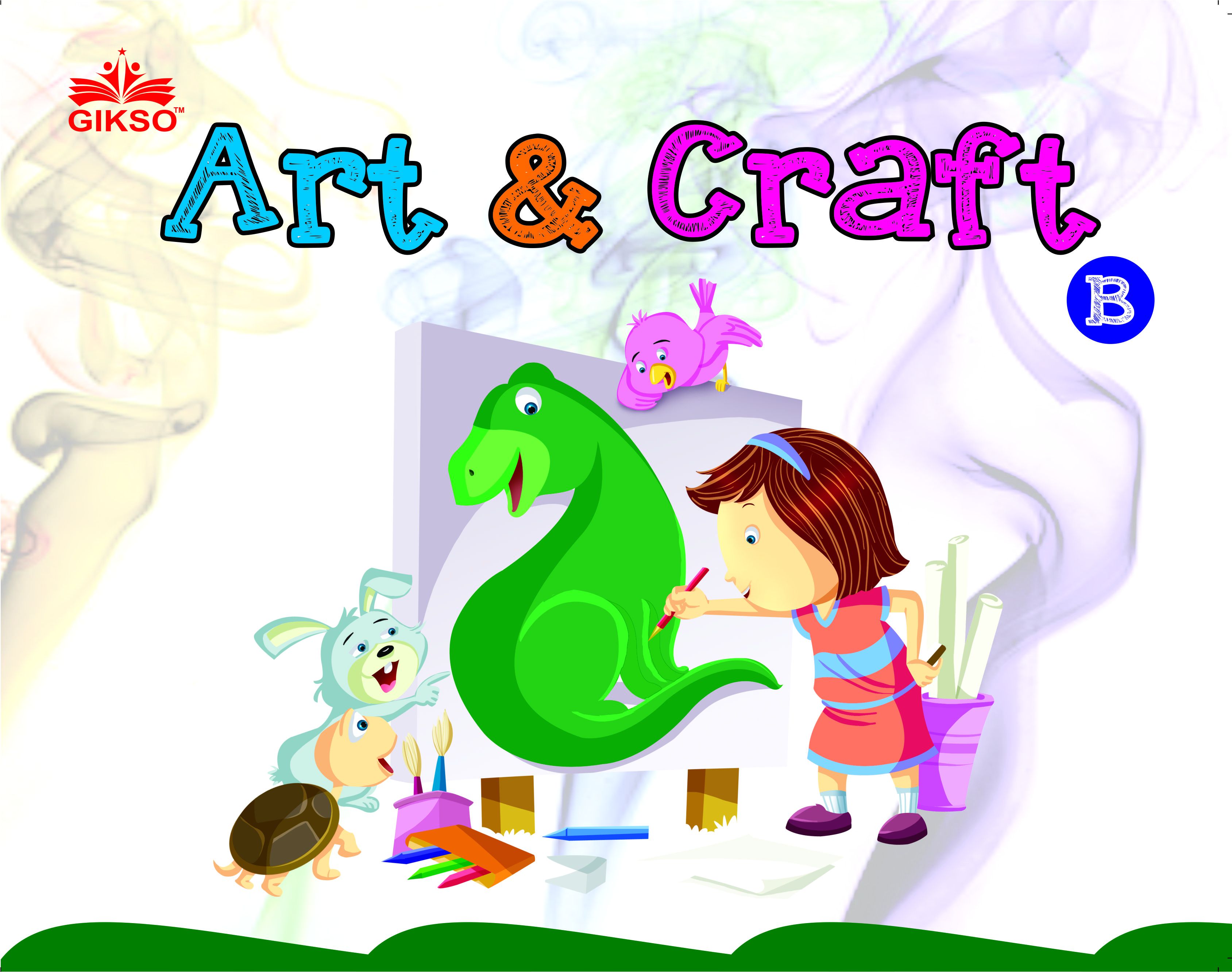 Activity Book - Art & Craft B For Kids - Age 3 to 7 Years ...