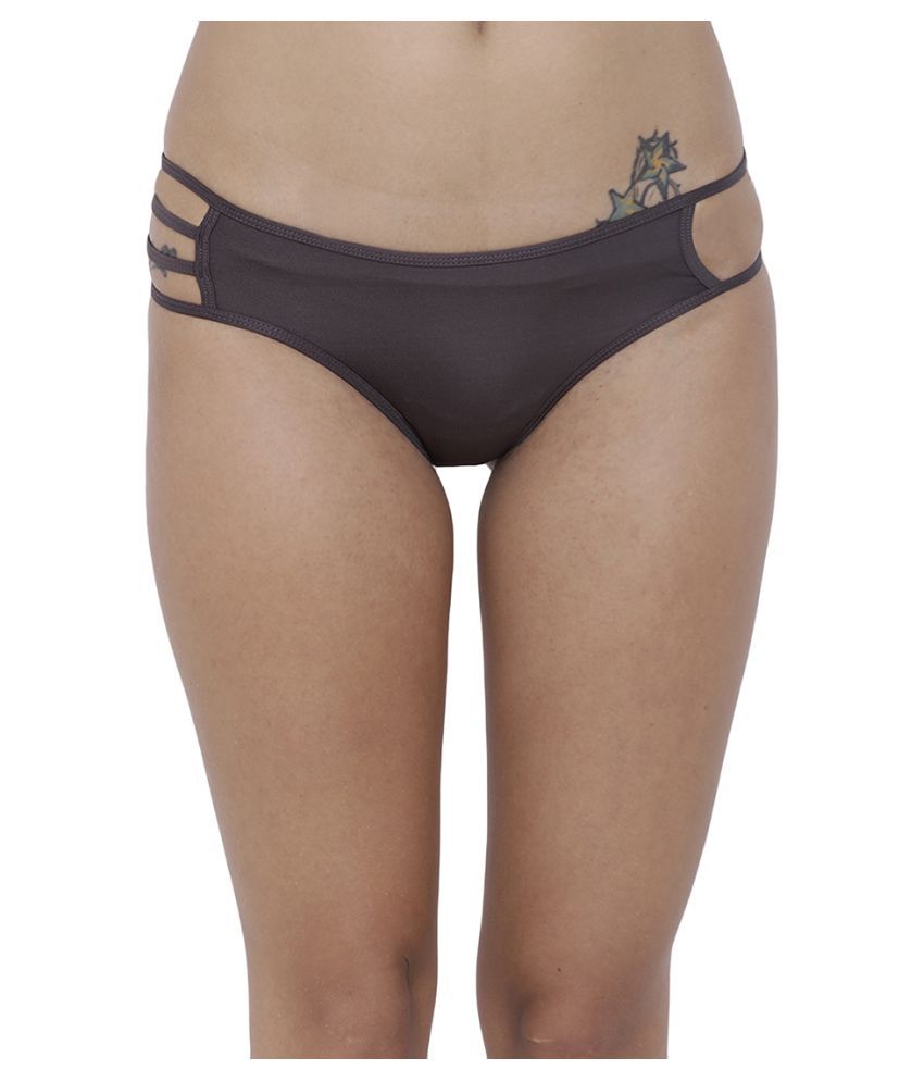     			BASIICS by La Intimo Polyester Bikini Panties