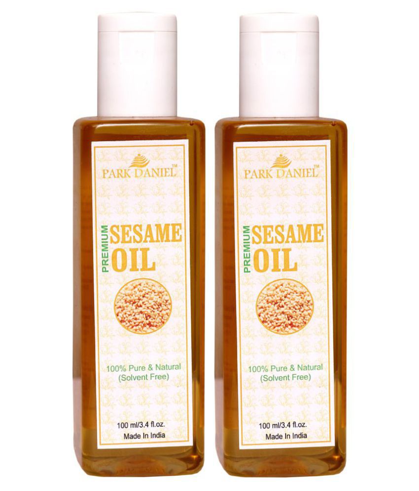     			Park Daniel 100% Pure & Natural Premium Sesame Oil Hair Oil 100 ml Pack of 2