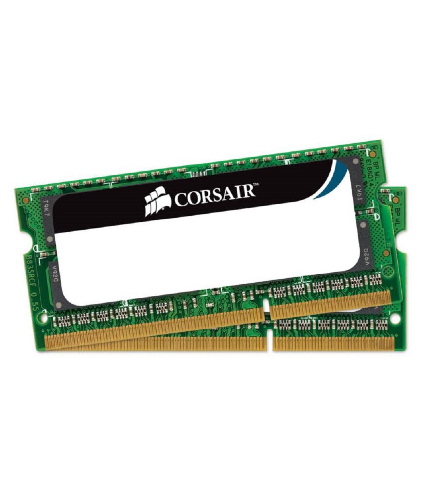     			Corsair 8GB (2x 4GB) 1333mhz PC3-10666 204-pin DDR3 SODIMM Laptop Memory Kit 1.5V