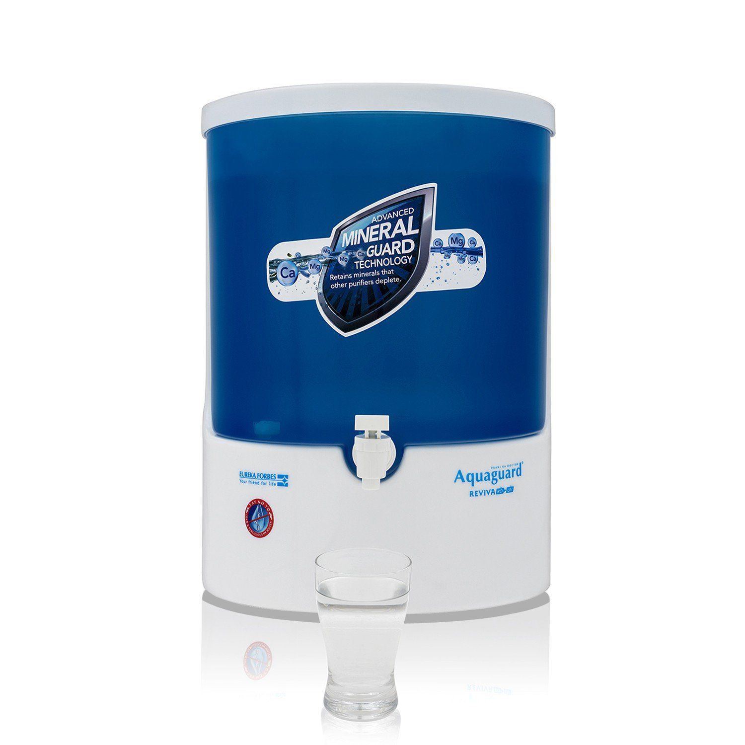     			Eureka Forbes 8 L Aquaguard Reviva RO + UV + TDS Controller Water Purifiers
