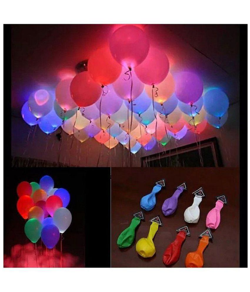 Junos Party Decor LED Balloons Pack 15