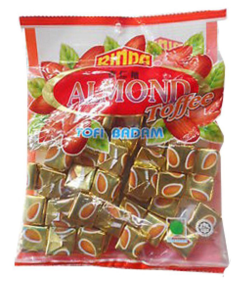 RINDA Almond Hard Candies 200 gm Pack of 50 Buy RINDA Almond Hard