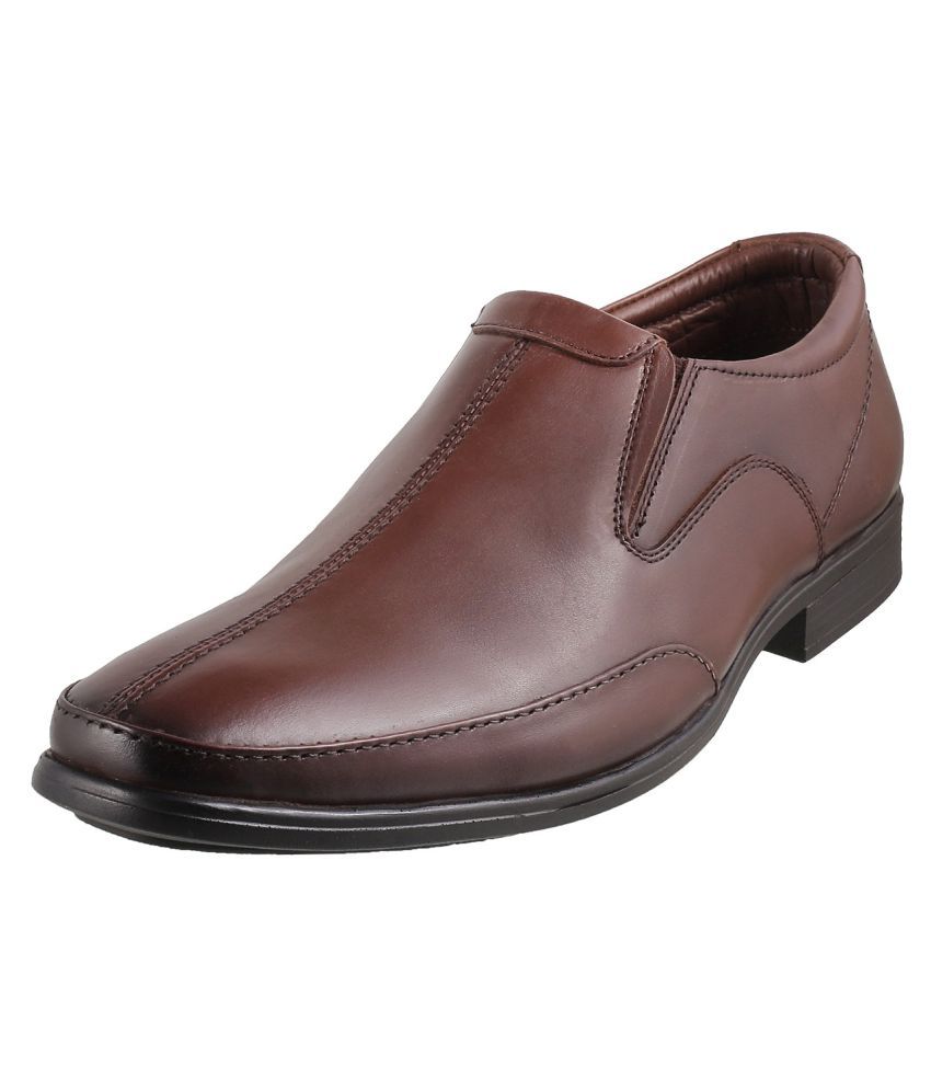 mochi brown formal shoes