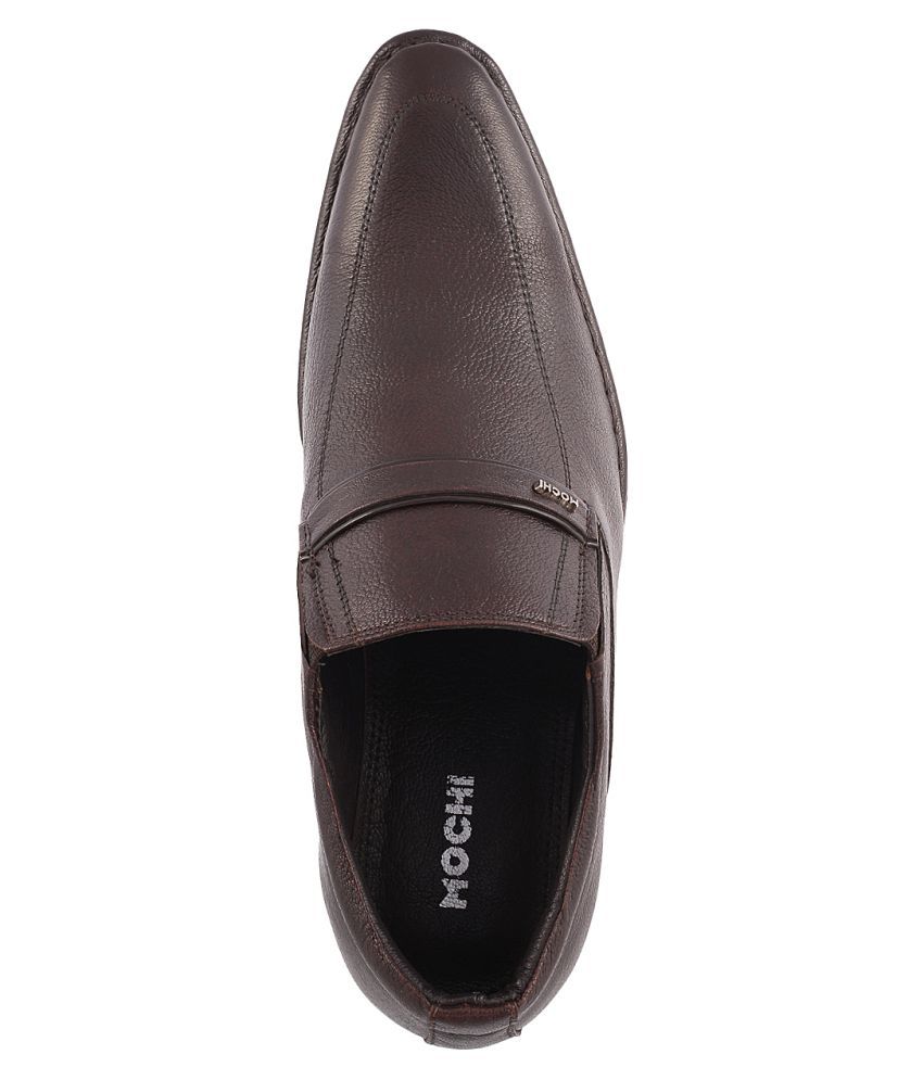 mochi brown formal shoes