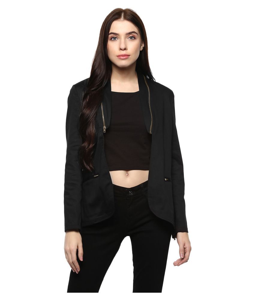 Buy STREET 9 Cotton Black Blazers Online at Best Prices in India Snapdeal