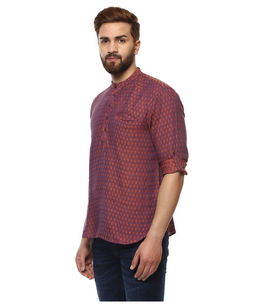 purple kurta shalwar