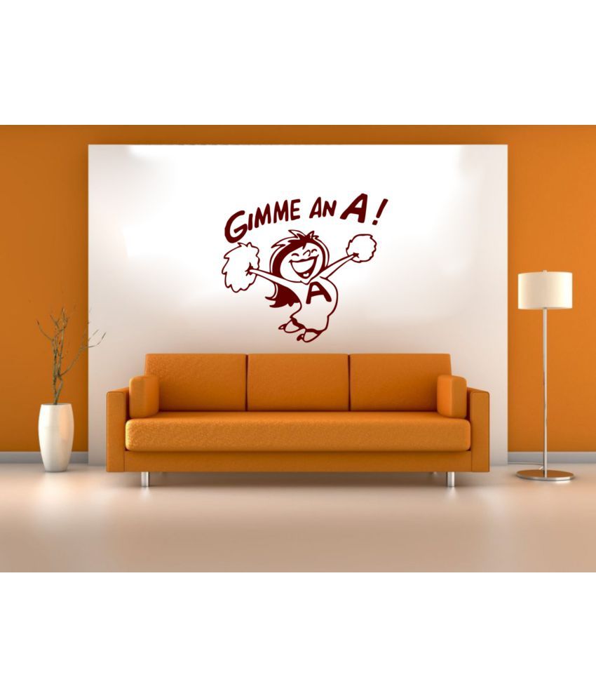     			Decor Villa Gimme An A Super Hero Theme PVC Sticker