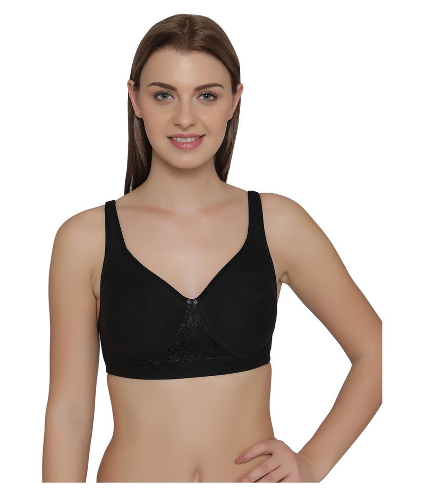     			Clovia Lace T-Shirt Bra - Black