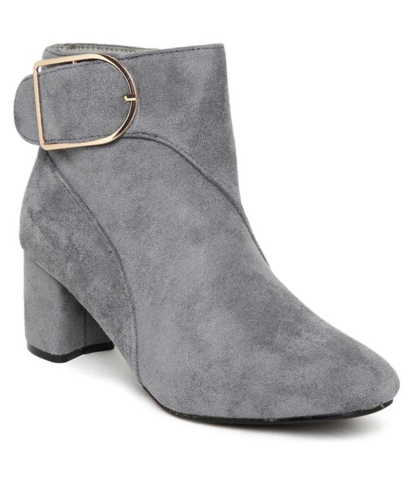 gray slouch boots flat