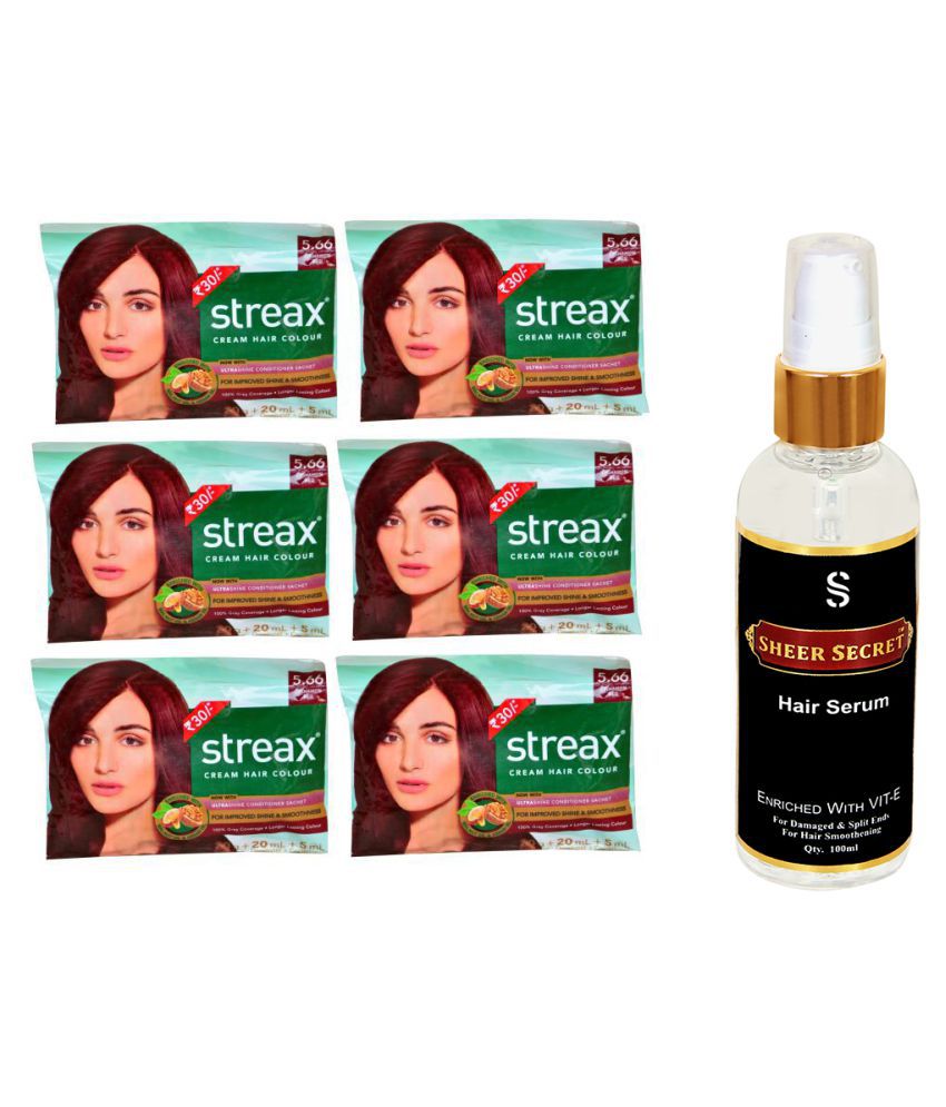 STREAX SHEER SECRET HAIR SERUM 100 ML Semi Permanent Hair ...