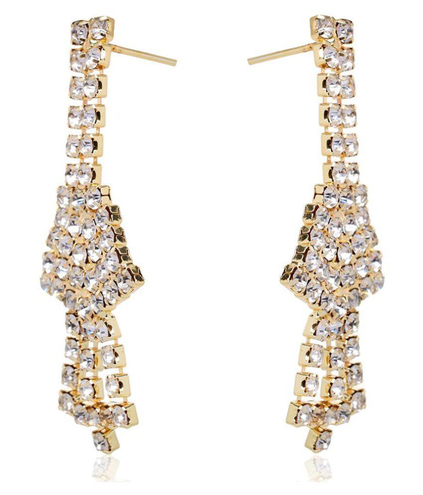 Dhyey fashion Elegant Diamond Necklace Set for women - Buy Dhyey ...