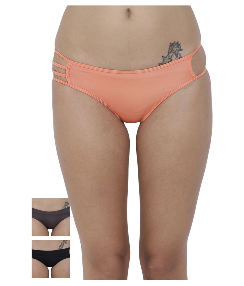     			BASIICS by La Intimo Polyester Bikini Panties