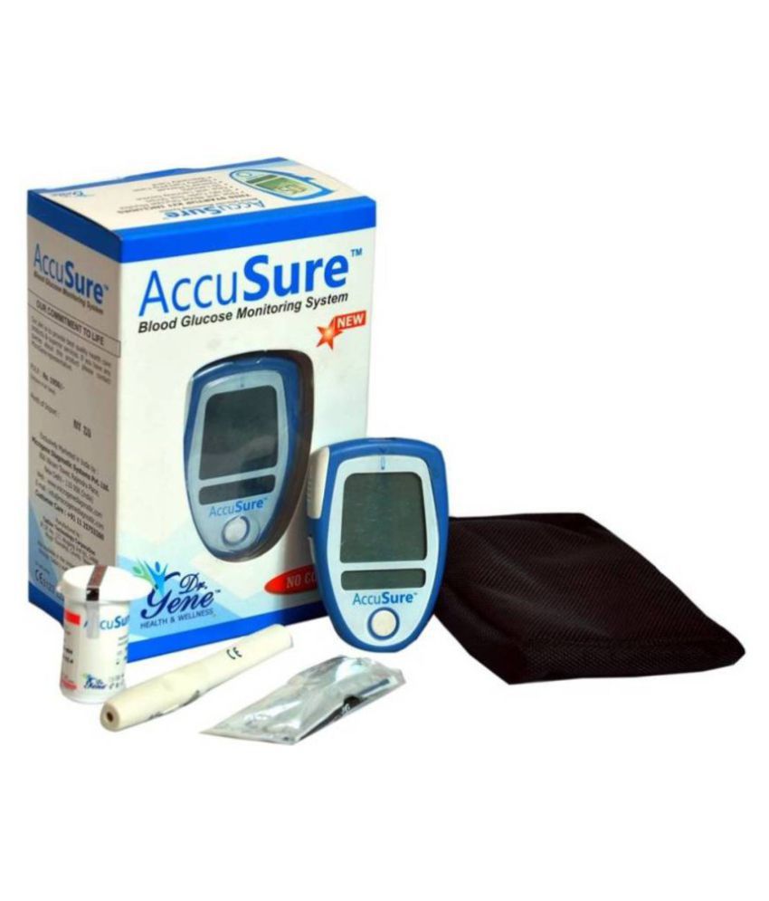 accusure glucometer blood monitor glucose automatic sugar pressure ts strips installation sold
