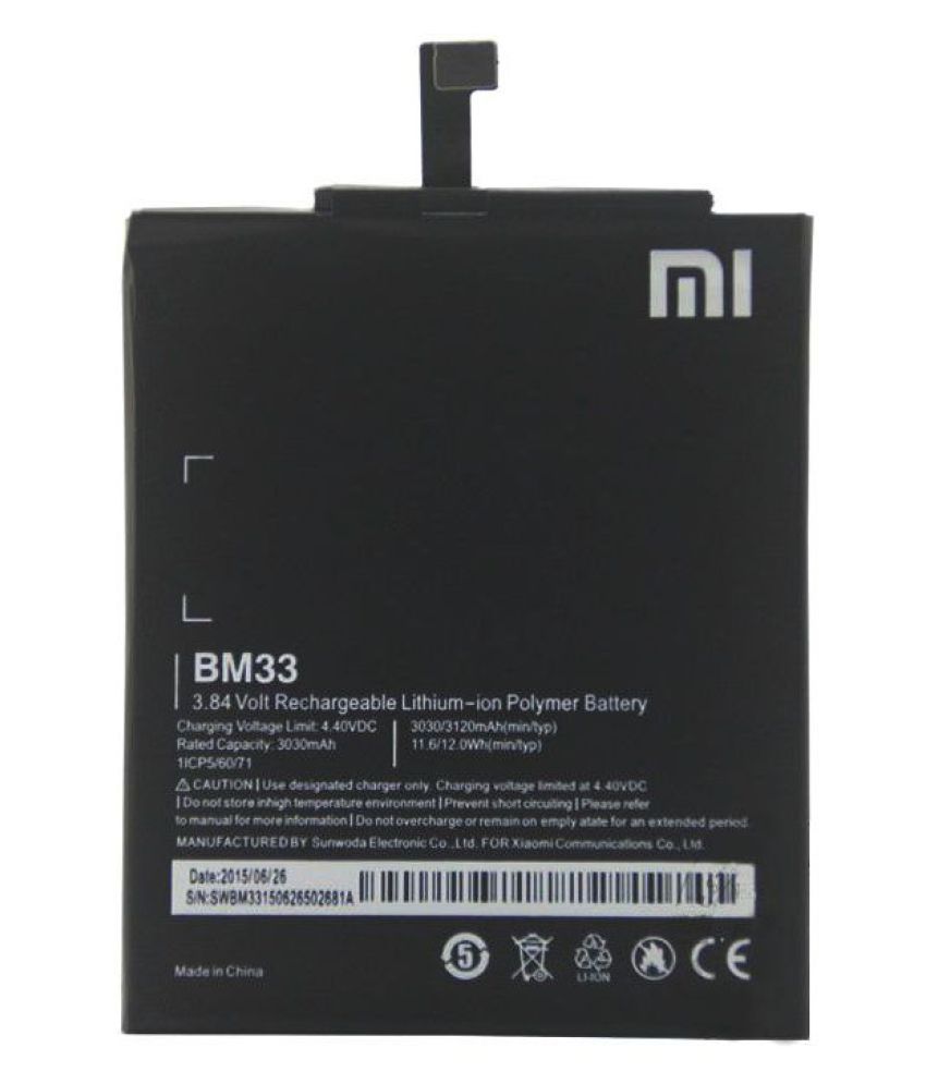 Xiaomi Redmi Mi4i 3120 mAh Battery by Close2deal