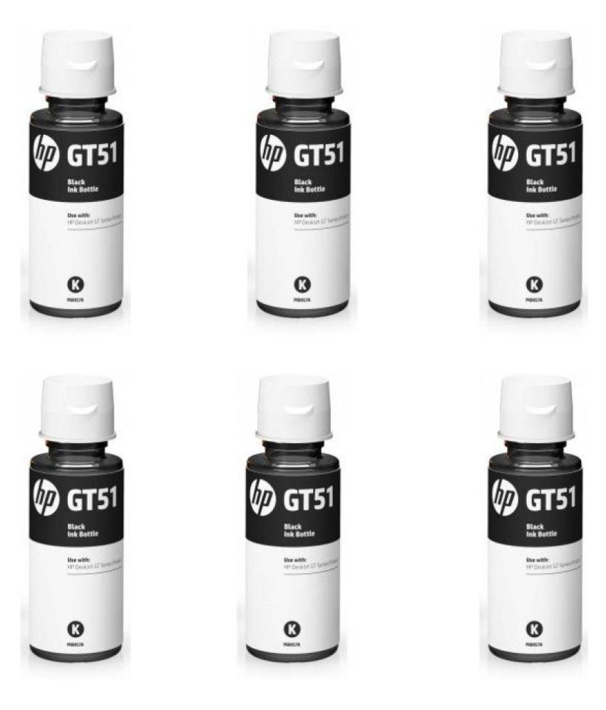hp gt51 black ink price