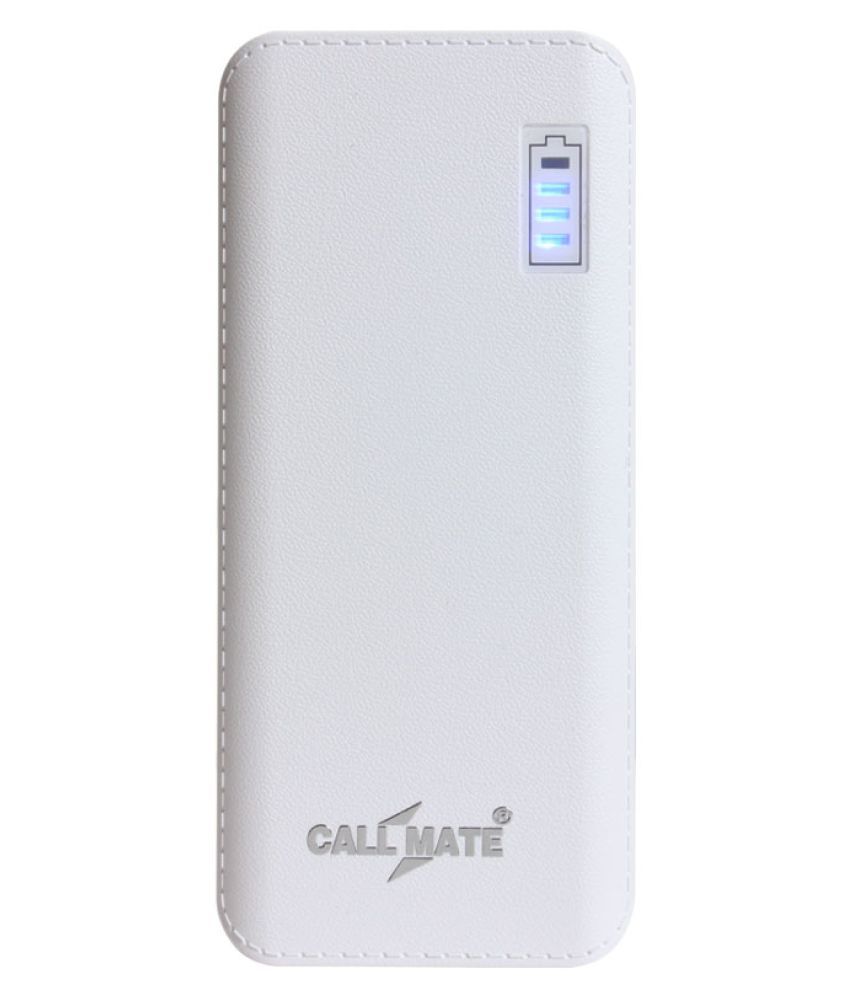 Callmate R5 11000 mAh Li Ion Power Bank White