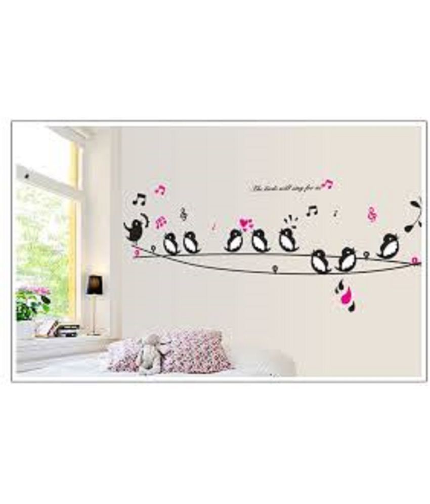     			Jaamso Royals Singing Bird DIY Nature Nature PVC Sticker