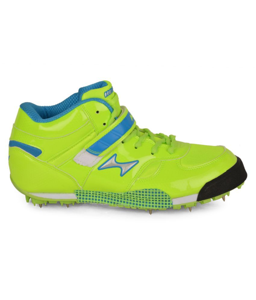 track spikes green