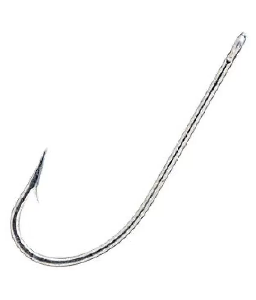 Fishing Hooks - Size 14 - 100 Pieces - Superior Steel Ring Nickeled: Buy  Online at Best Price on Snapdeal