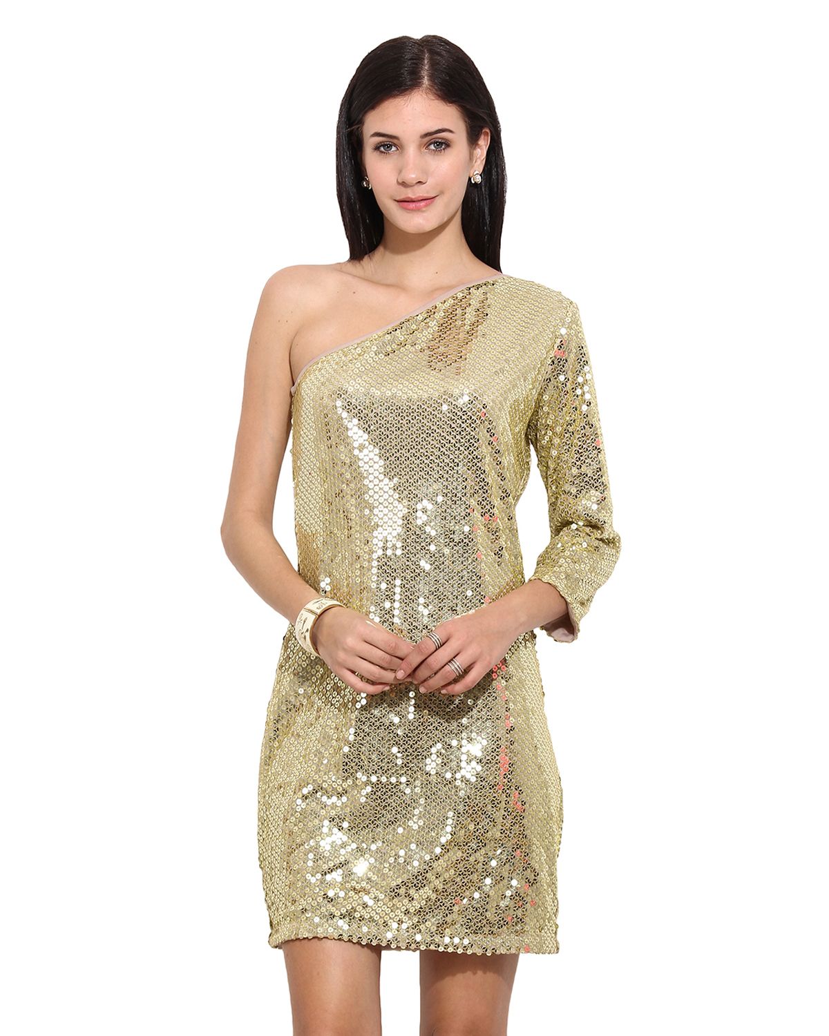 Trendy Divva Net Gold Dresses - Buy Trendy Divva Net Gold Dresses ...