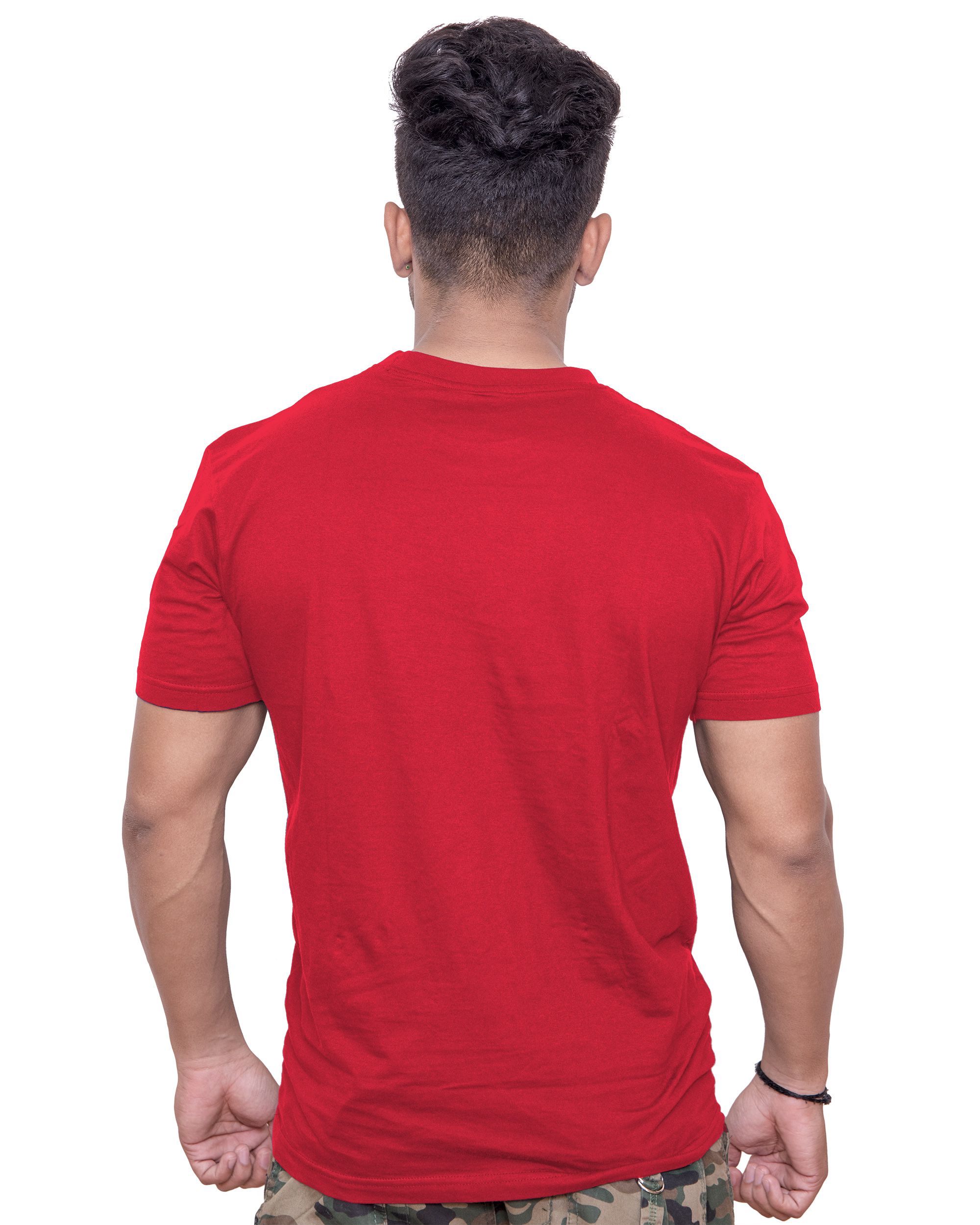 Print Opera Red Round T-Shirt Pack of 1 - Buy Print Opera Red Round T ...