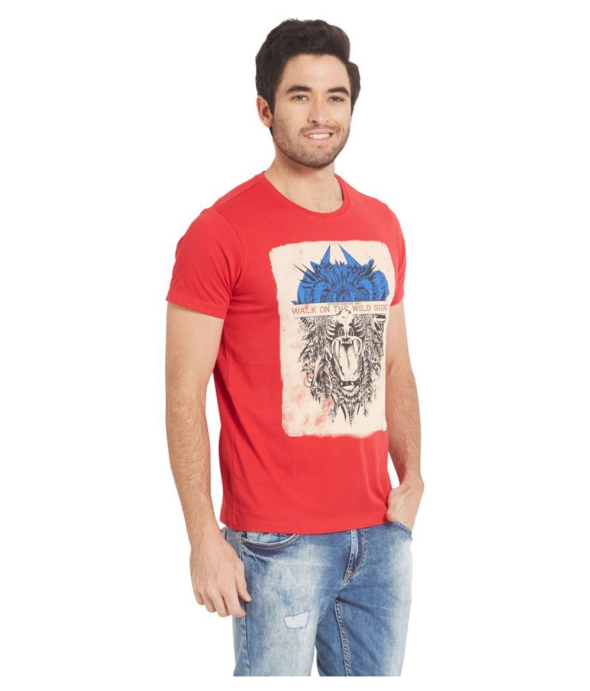 spykar t shirts price