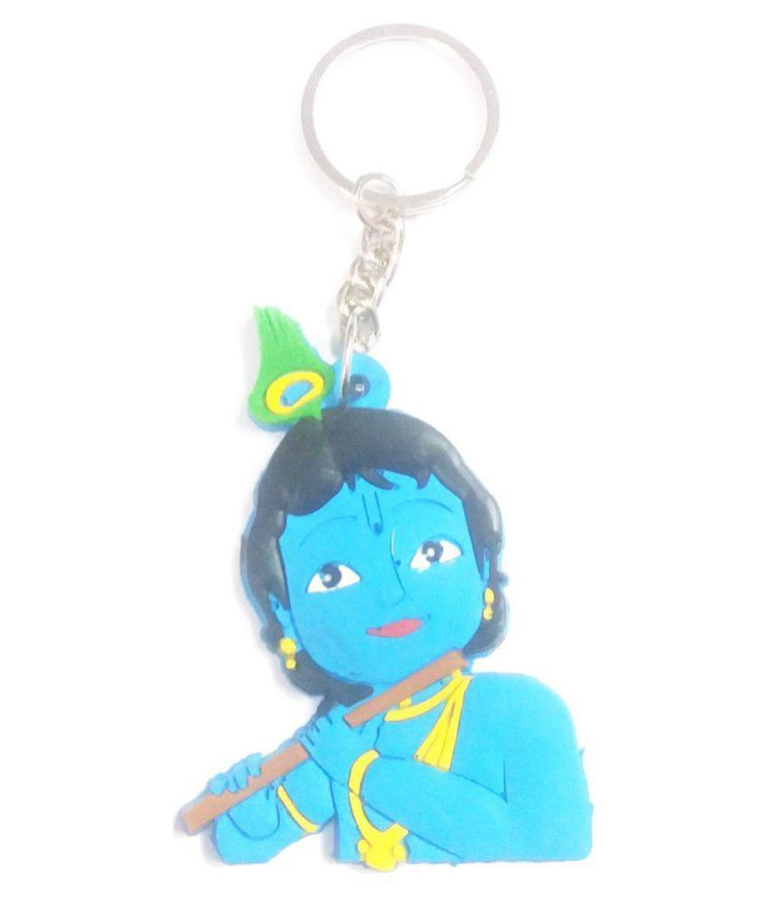 KRISHNA CARTOON RUBBER KEYCHAIN Key Chain Buy Online at Low Price in