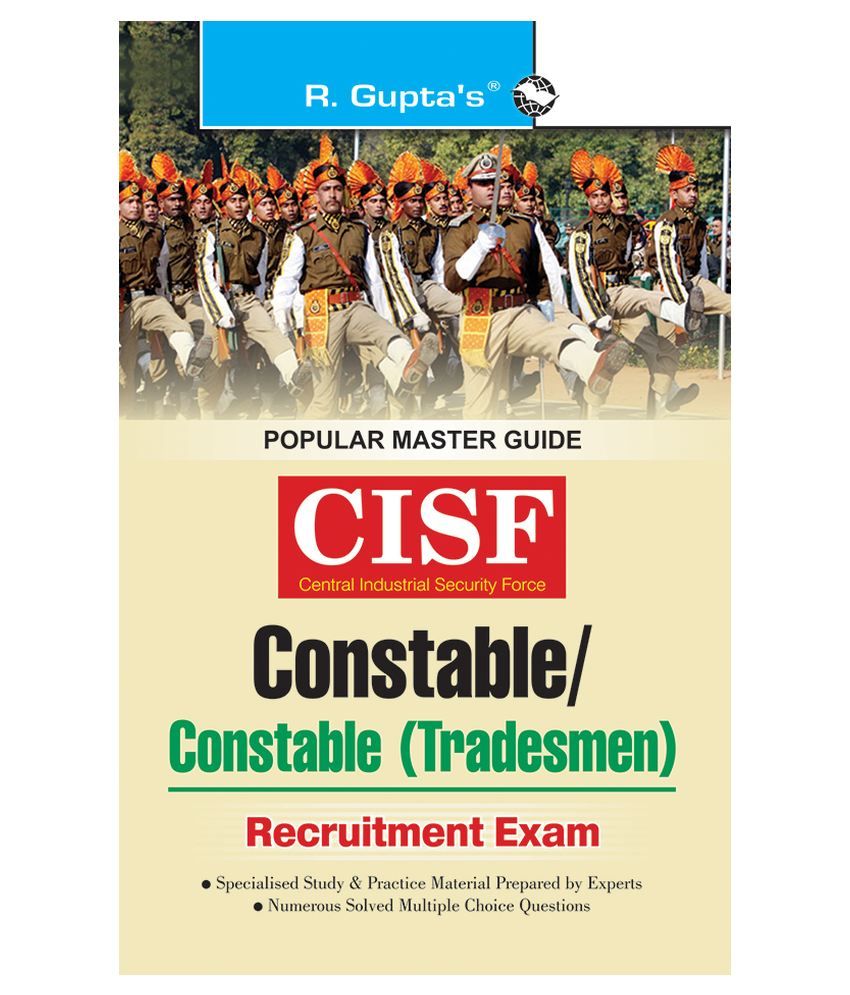     			CISF: Constable/Constable (Tradesmen) Exam Guide