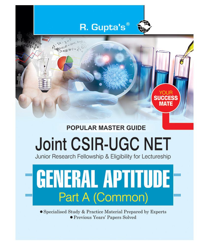     			Joint CSIR-UGC NET General Aptitude (Part-A) Common Exam Guide