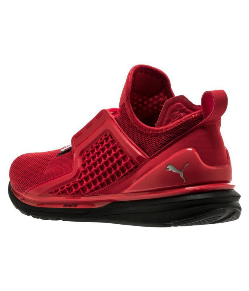 Puma IGNITE LIMITLESS Red Running Shoes - Buy Puma IGNITE LIMITLESS Red ...