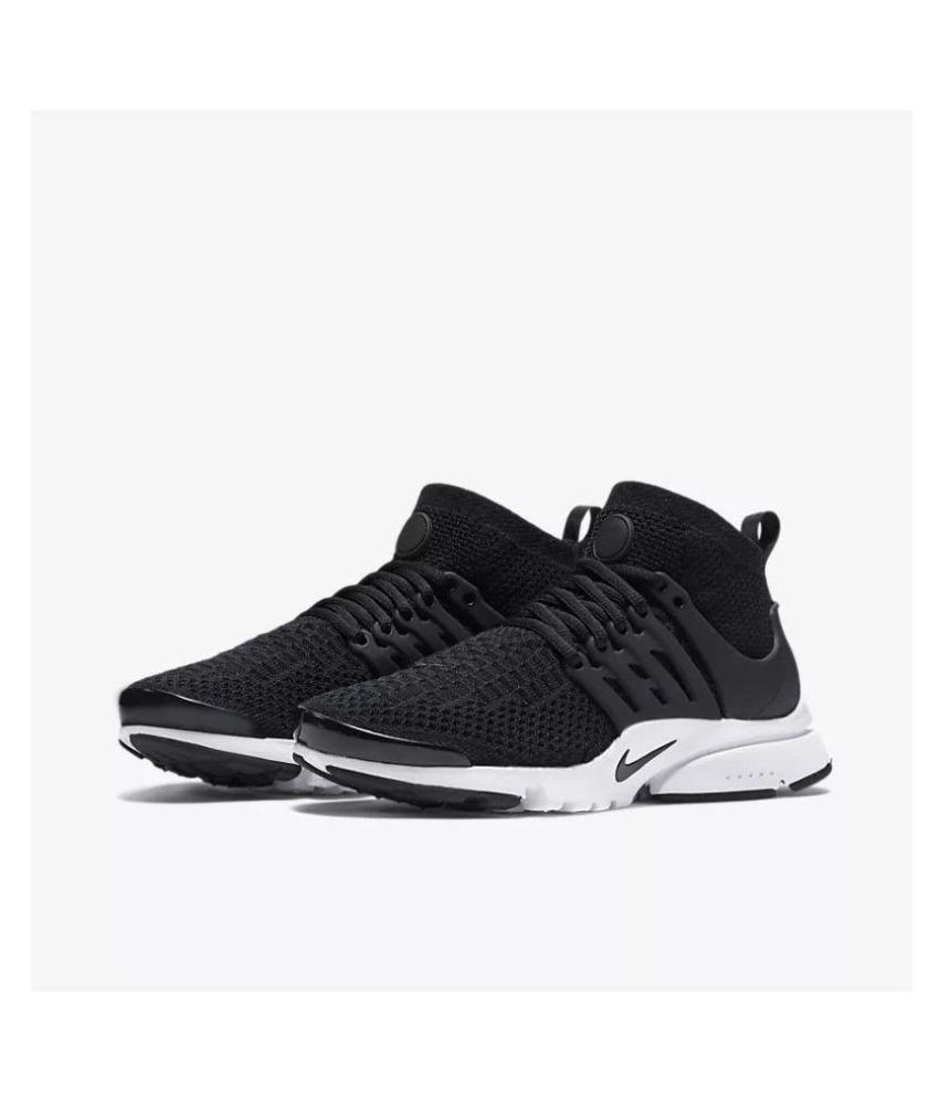Nike Air Presto Ultra Flyknit Black Running Shoes Nike Air Presto Ultra Flyknit Black Running Shoes