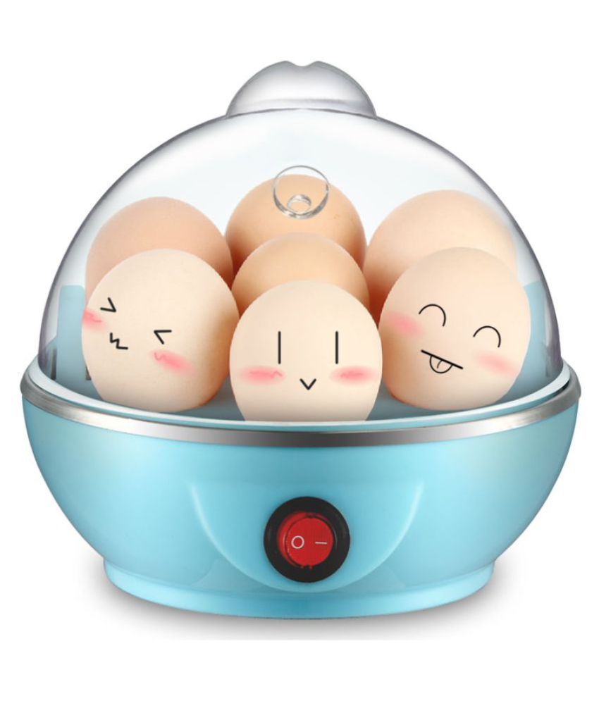 Kawachi Kawachi Mini Electric Egg Cooker Egg BoilerBlue 0.5 Ltr Egg