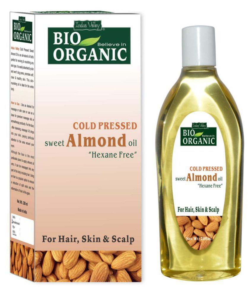 Indus Valley Bio Organic Rogan Badam Sweet Almond Oil 200 Ml Buy