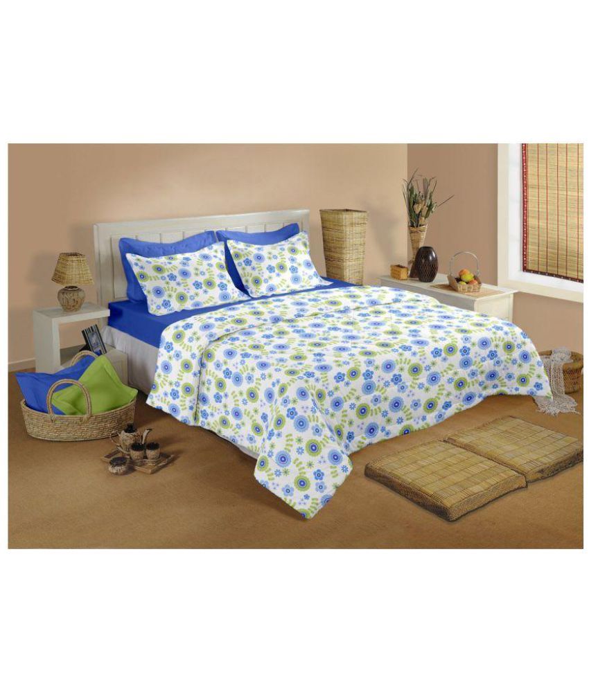 Raymond Cotton Double Bedsheet with 2 Pillow Covers Buy Raymond Cotton Double Bedsheet with 2