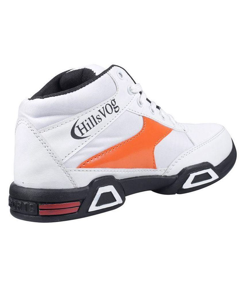 solid white basketball shoes