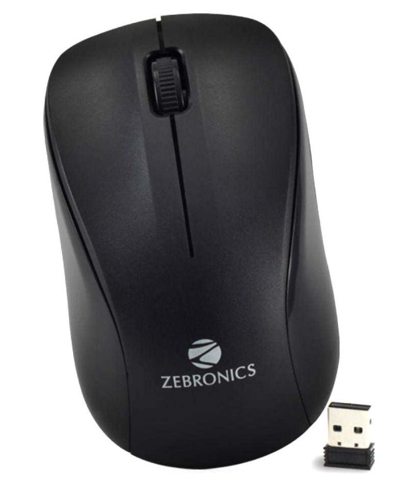     			Zebronics Ride Black Wireless Mouse