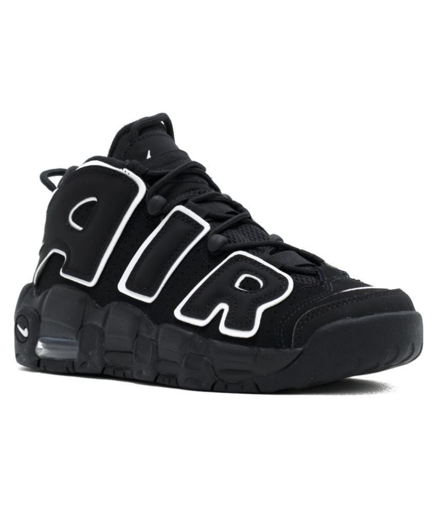 Nike Air UpTempo Black Basketball Shoes 
