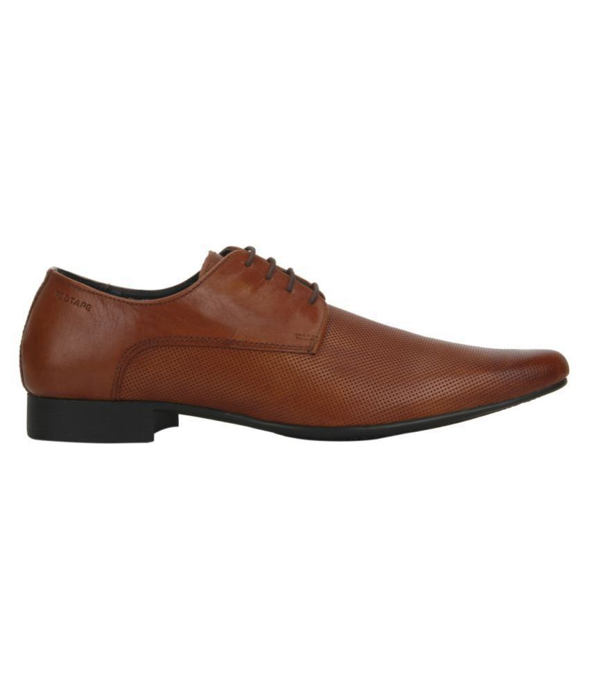red tape derby formal shoes