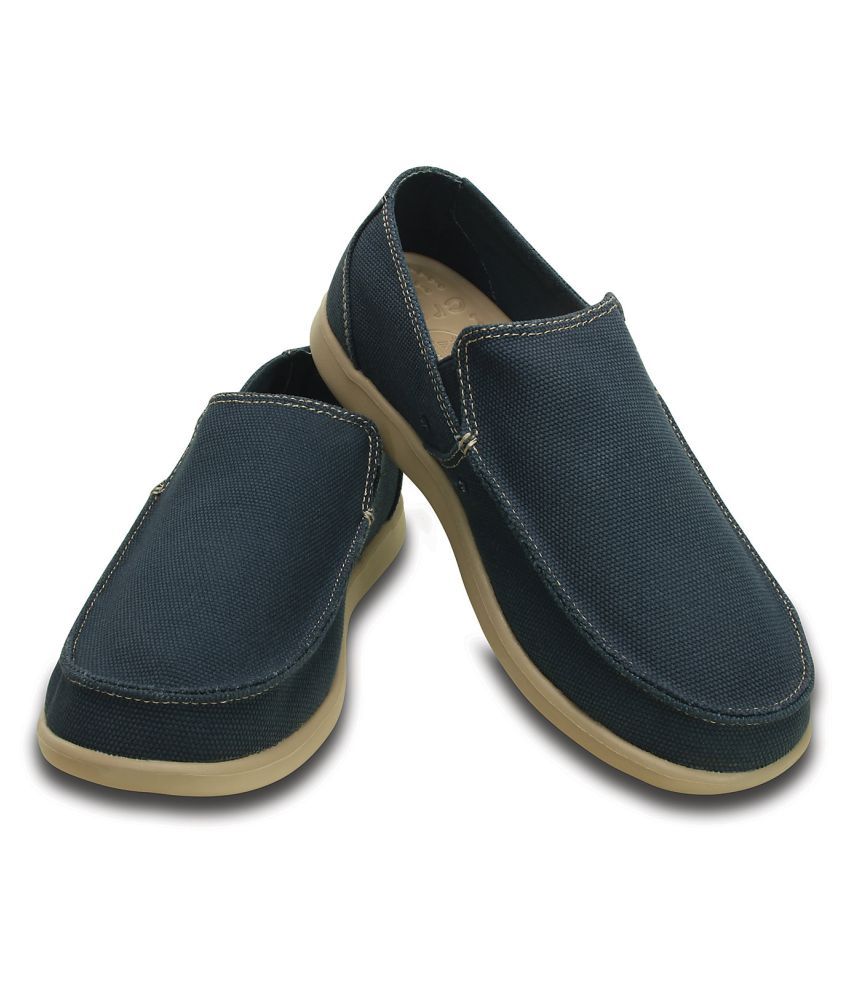 Crocs Standard Fit Navy Loafers - Buy Crocs Standard Fit Navy Loafers ...