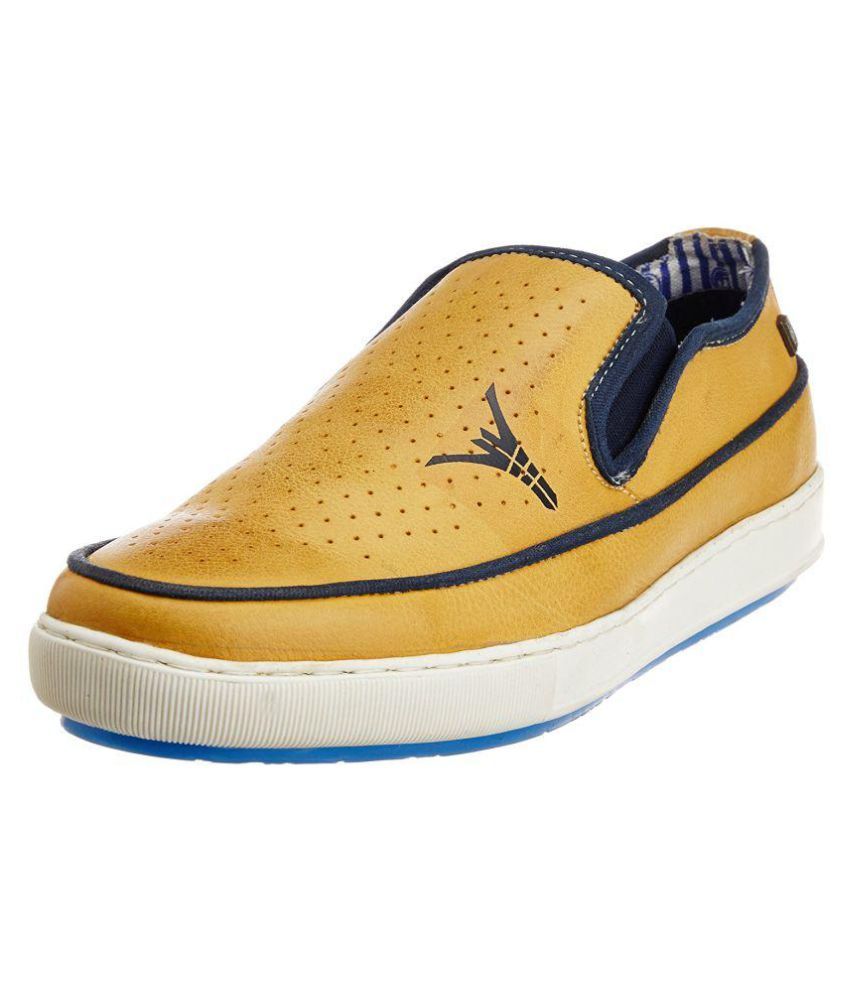 mustard yellow canvas shoes