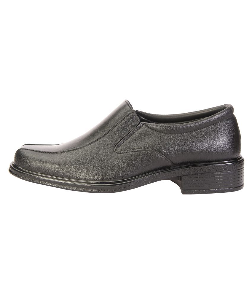 Dokmen Slip On Black Formal Shoes Price in India- Buy Dokmen Slip On ...