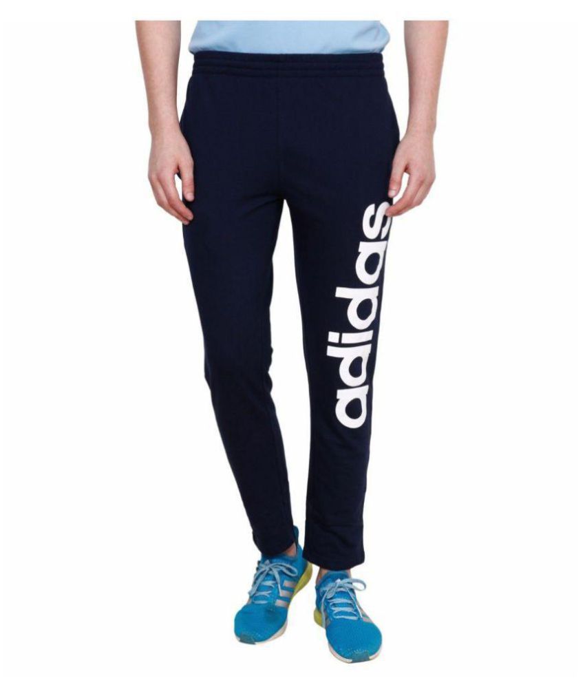 Adidas Logo Navy Track Pants - Buy Adidas Logo Navy Track Pants Online ...
