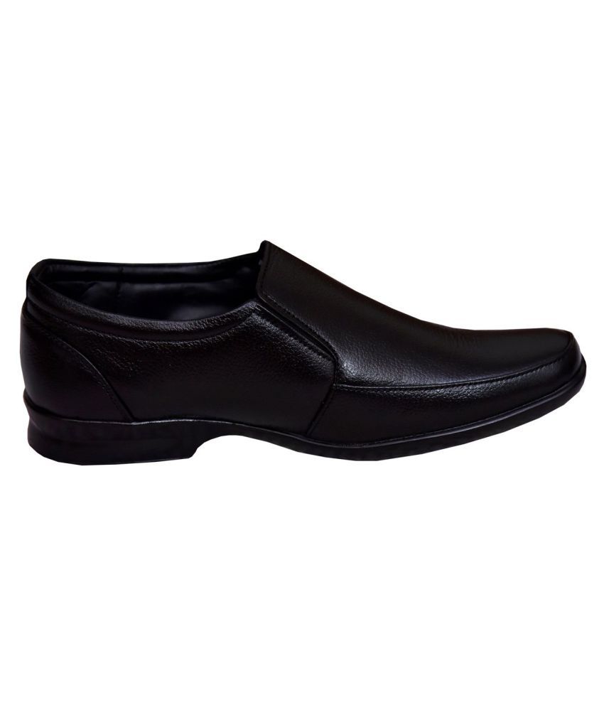 Bata Office Genuine Leather Black Formal Shoes Price in India- Buy Bata ...