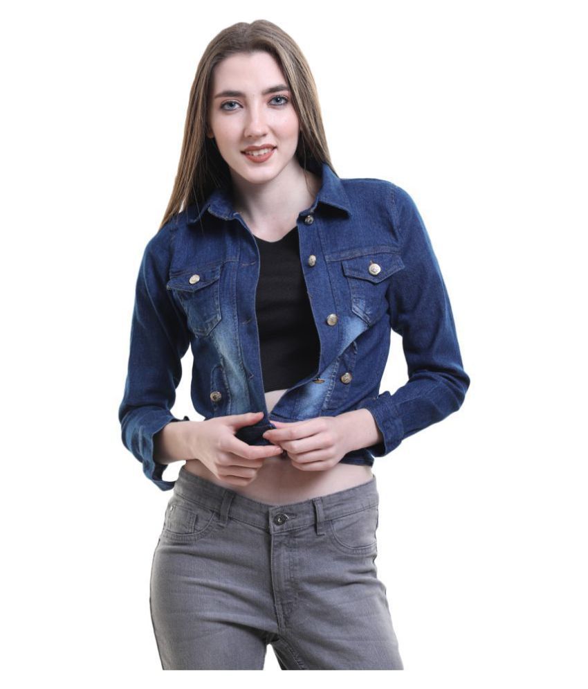 Buy MDS Jeans Denim Blue Short Coats 