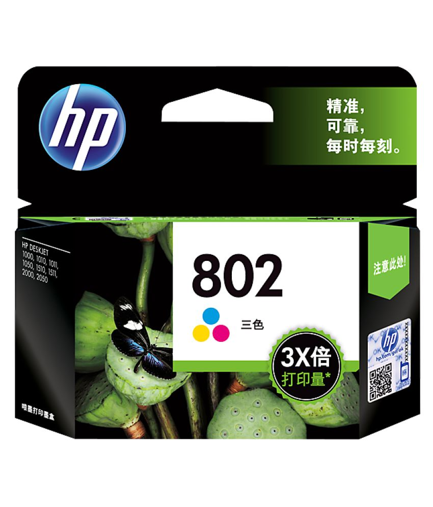 Rodex HP 802 Large Orignal Tricolor Ink Cartridge Single