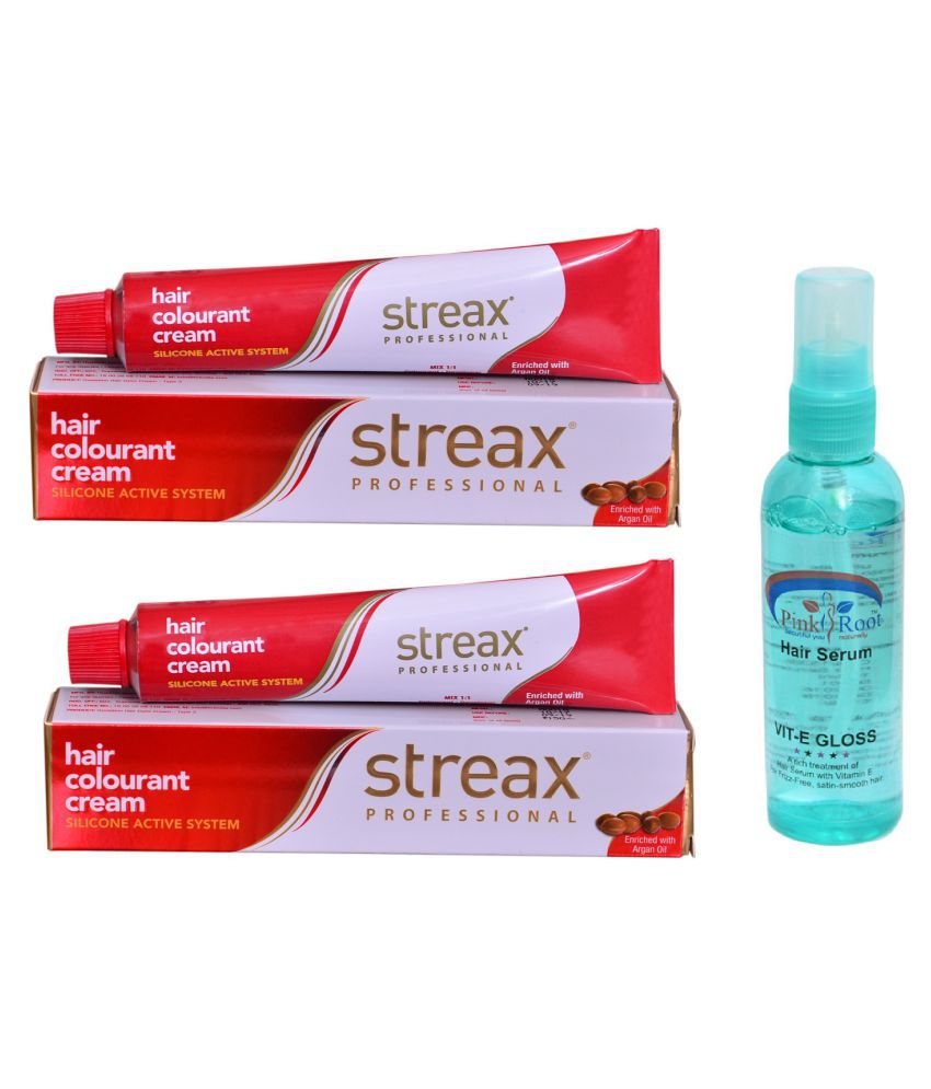 Streax Semi Permanent Hair Color Light Brown 60 gm Pack of 3: Buy Streax  Semi Permanent Hair Color Light Brown 60 gm Pack of 3 at Best Prices in  India - Snapdeal