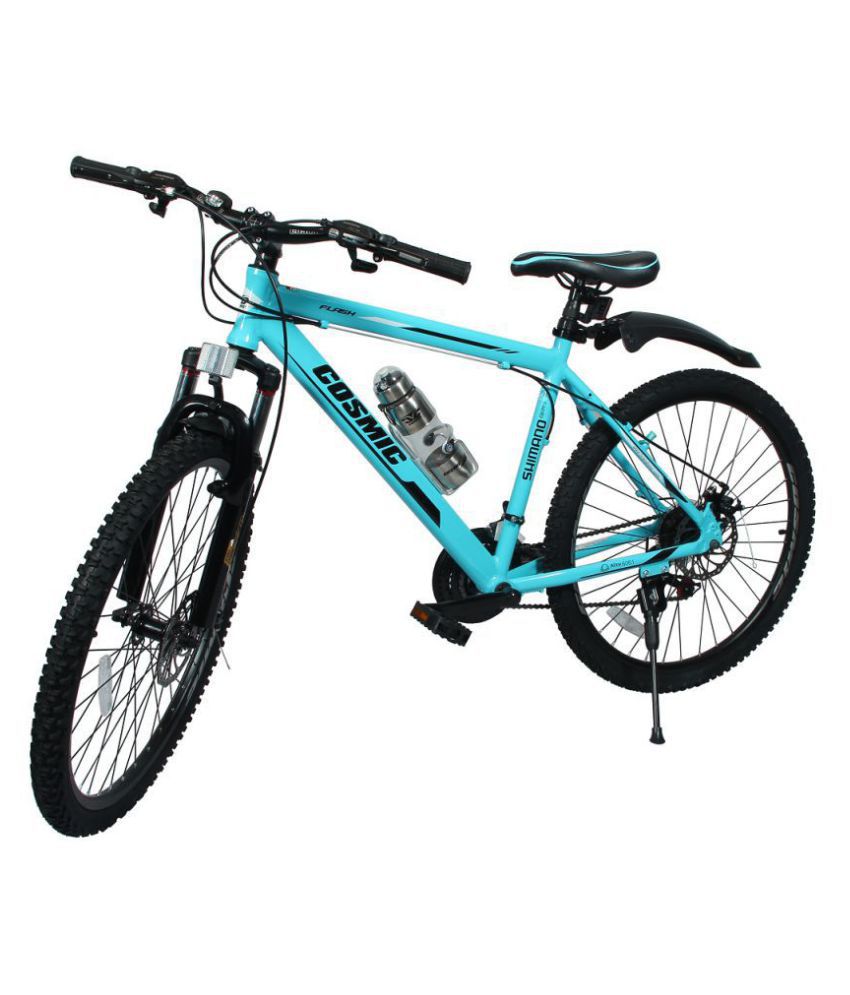     			Cosmic FLASH MTB BICYCLE (21 SPEED) BLUE/WHITE Blue 66.04 cm(26) Hybrid bike Bicycle Adult Bicycle/Man/Men/Women