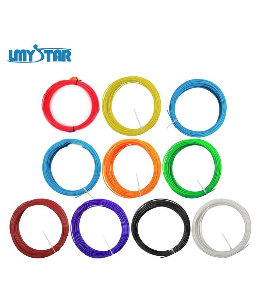 5m Pack Abs Pla Pcl 1 75mm Filament Supplies Material Non Toxic