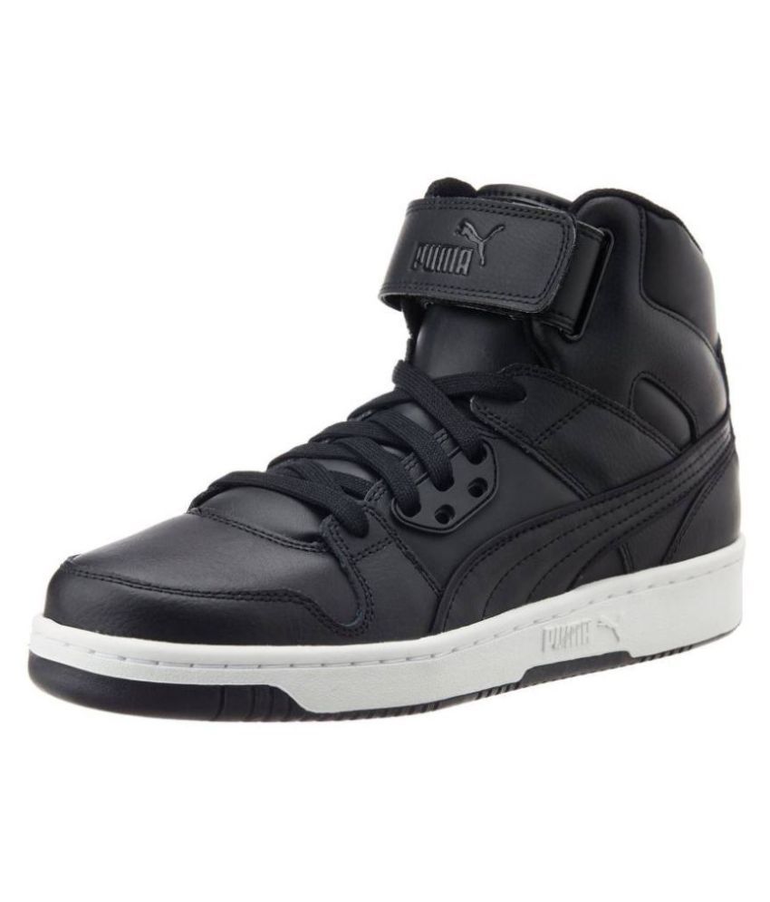 Puma Rebound Street L Sneakers Black Casual Shoes - Buy Puma Rebound ...